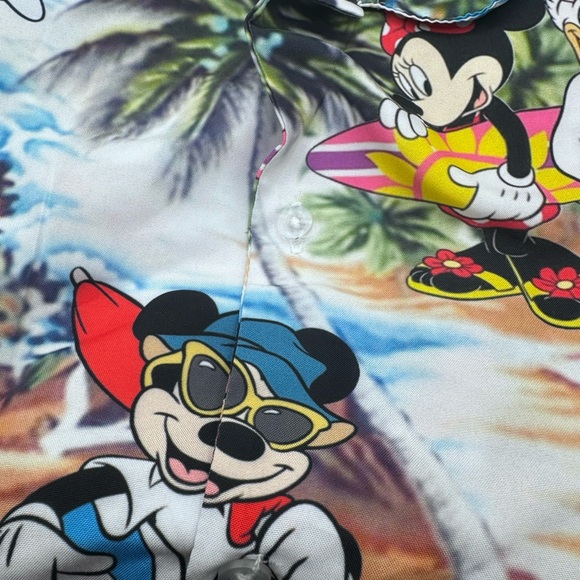 Disneyworld Mickey Mouse Hawaiian Shirt | Mickey Family Hawaiian Trip Size S - Picture 5 of 9